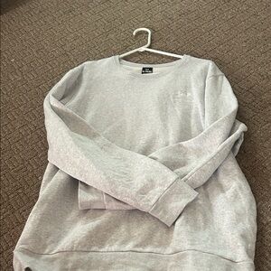 Under Armour Light Gray Crewneck Sweatshirt